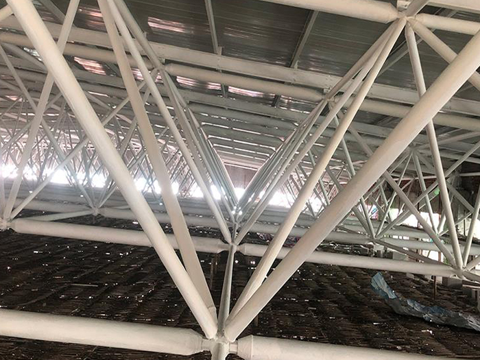 清远大型螺栓球网架施工厂家